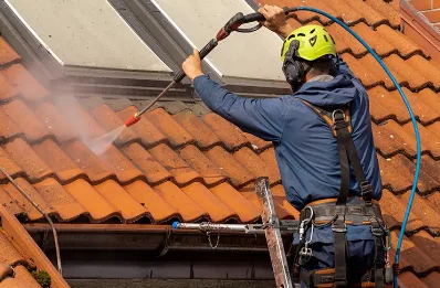 Démoussage et hydrofuge de toiture à Cadeillan